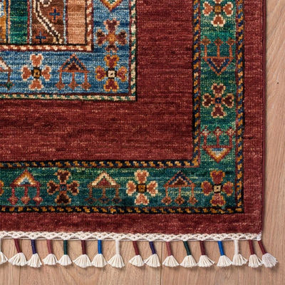 שטיח שאל פרסי 00 צבעוני 246*176 SHIRAZ