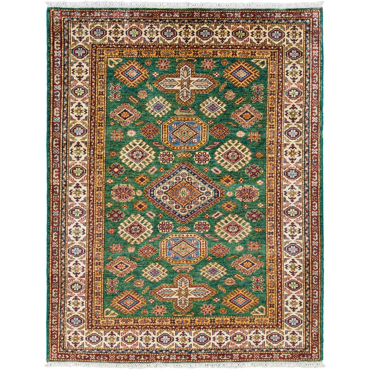 שטיח סופר קזאק 00 צבעוני 199*147 KAZAK
