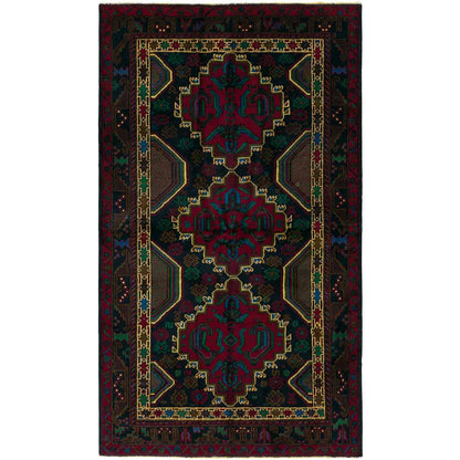 שטיח בלוץ' פרסי 00 צבעוני 190*115 BALOCH