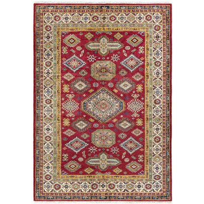 שטיח סופר קזאק 00 אדום/בז' 245*170 KAZAK