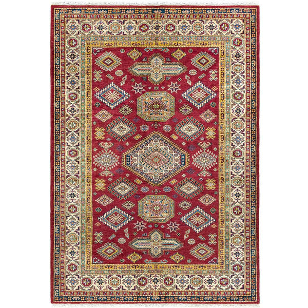 שטיח סופר קזאק 00 אדום/בז' 245*170 KAZAK