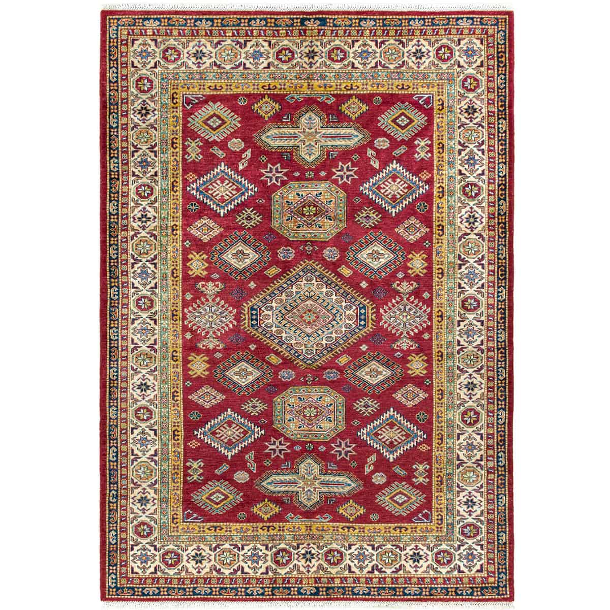 שטיח סופר קזאק 00 אדום/בז' 245*170 KAZAK