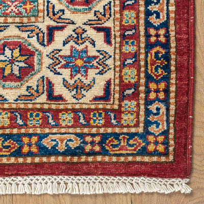שטיח סופר קזאק 00 אדום/בז' 245*170 KAZAK