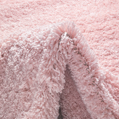 שטיח שאגי קטיפה פארמה 02 ורוד בהיר | השטיח האדום