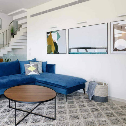 שטיח חבל מרוקאי 01 בז' HEVEL