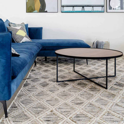 שטיח חבל מרוקאי 01 בז' HEVEL