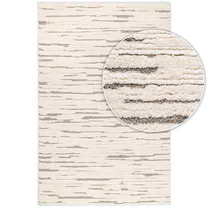 שטיח ליסה קרם/אפור LISA