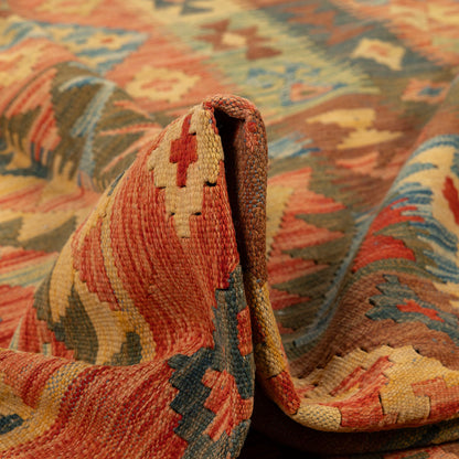 שטיח קילים אפגני צבעוני 294*189 KILIM