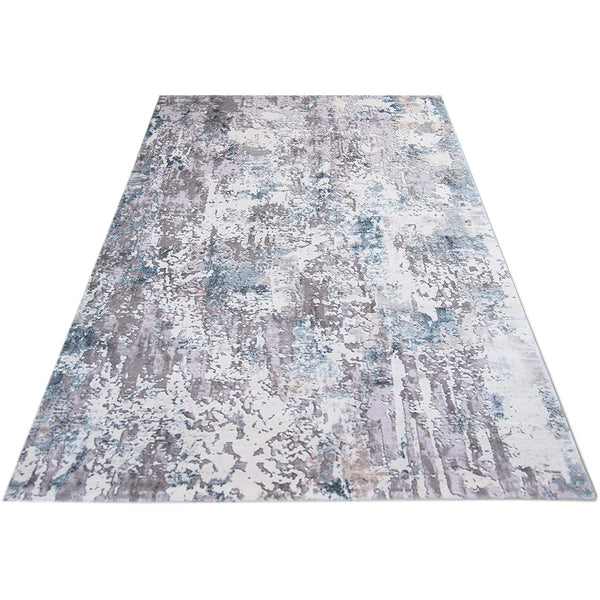 שטיח ברצלונה 05 אפור/כחול BARCELONA