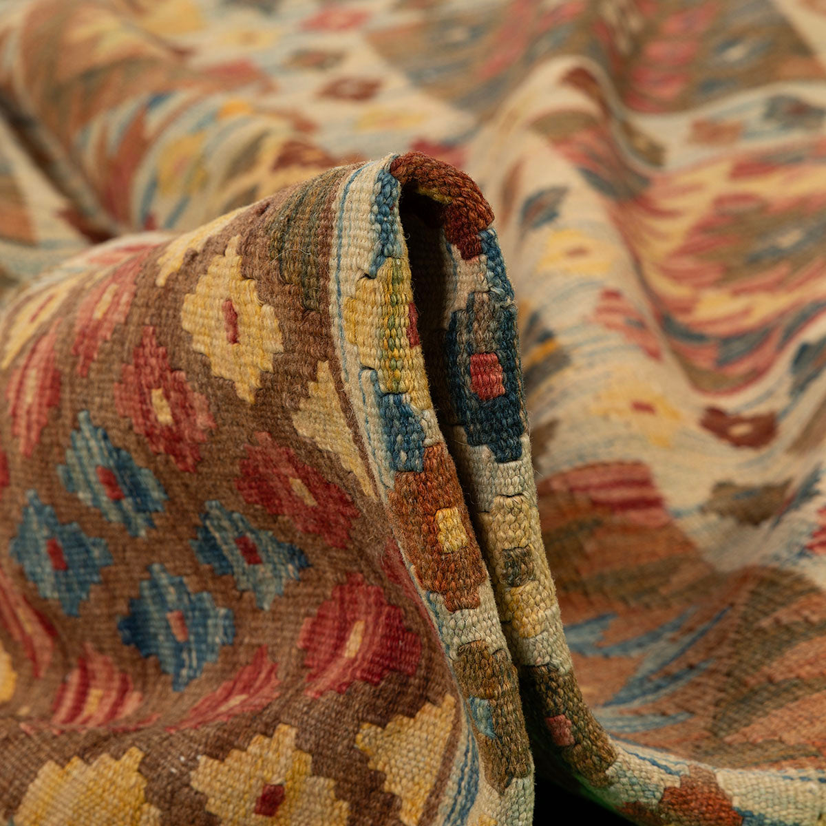 שטיח קילים אפגני צבעוני 304*188 KILIM