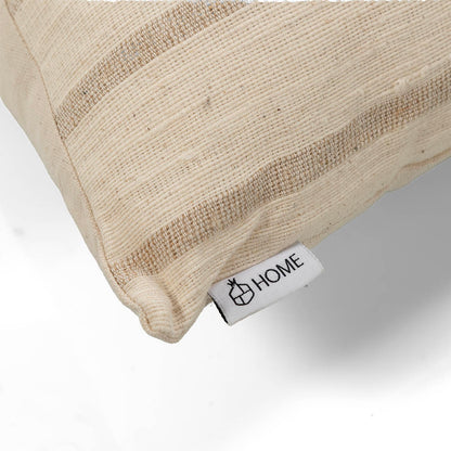 כרית מדלין לבן\בז' 60*35 MADLINE