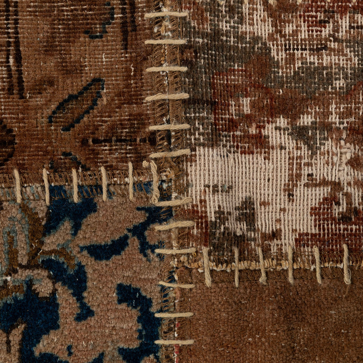 שטיח טלאים חום 205*155 PATCH