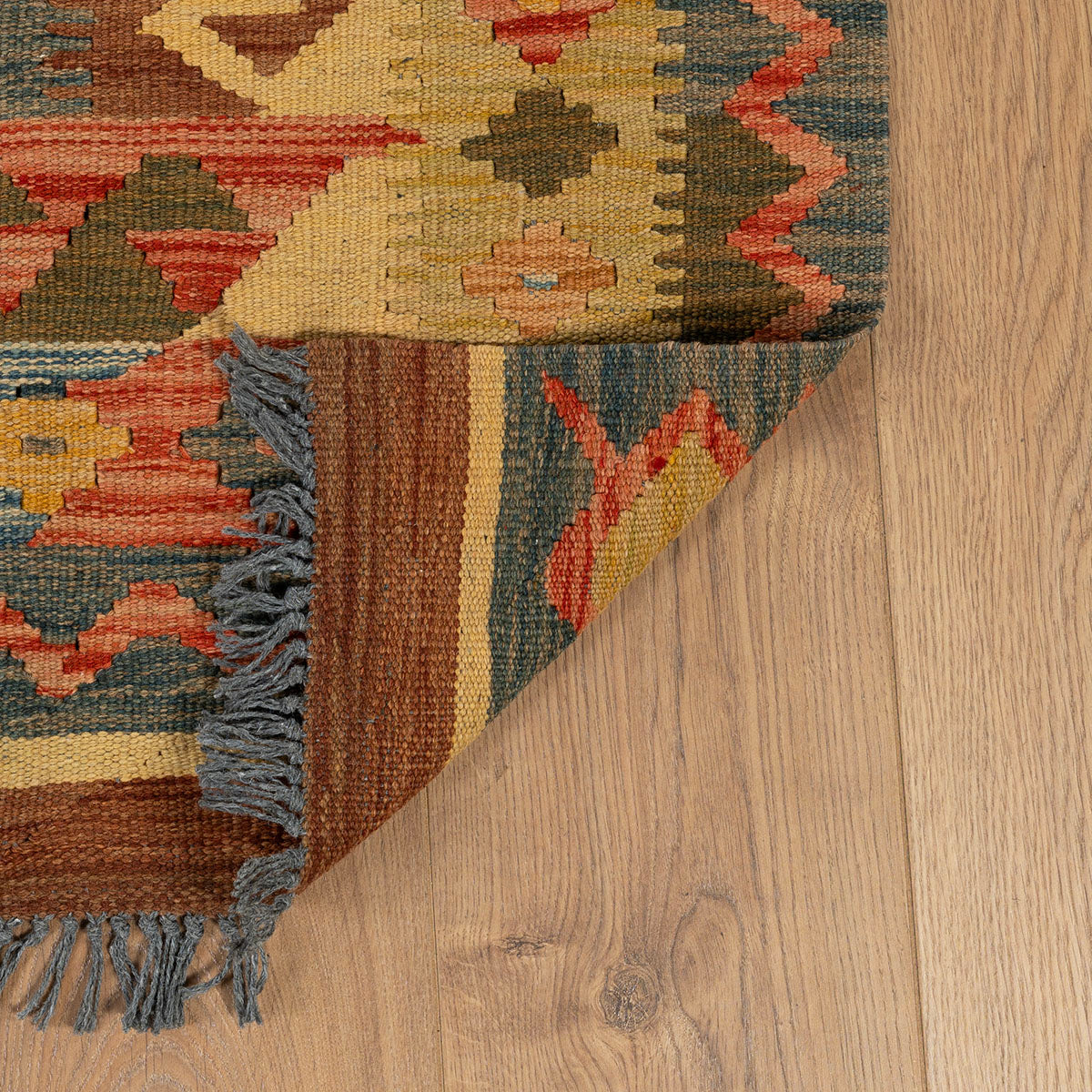 שטיח קילים אפגני צבעוני 297*194 KILIM