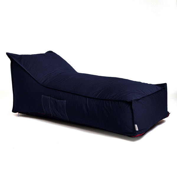 פוף ריביירה סאנפוף ארוך נייבי SUNPOUF