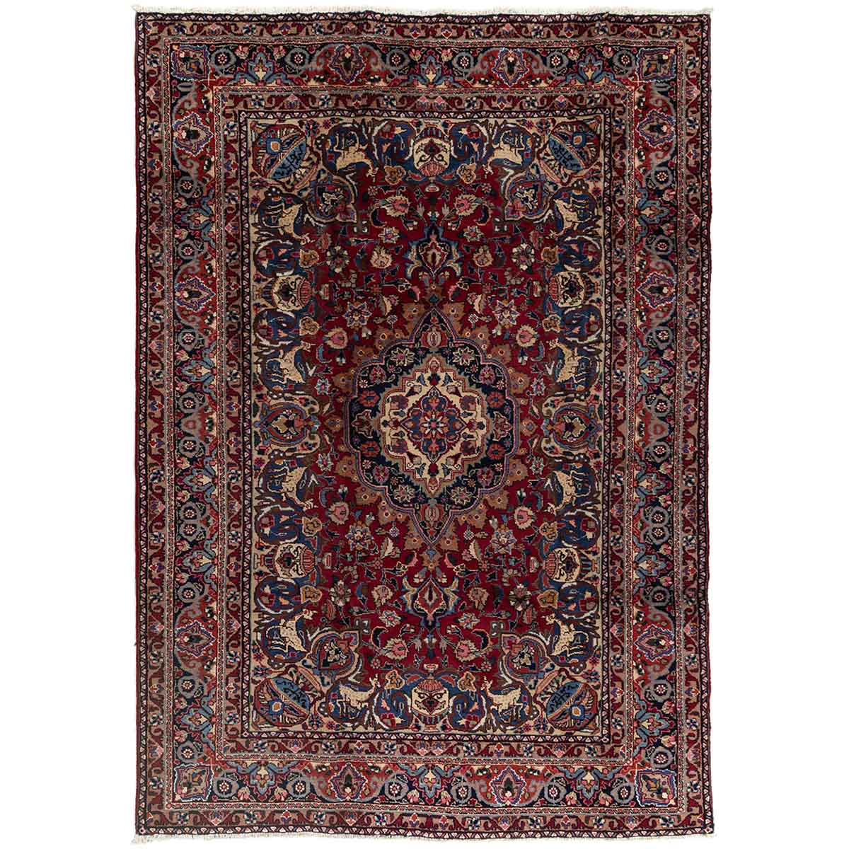 שטיח קשאן אדום 286*200 KASHAN