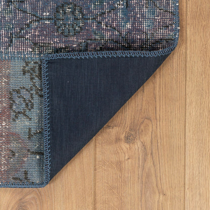 שטיח טלאים כחול/סגול 240*171 PATCH