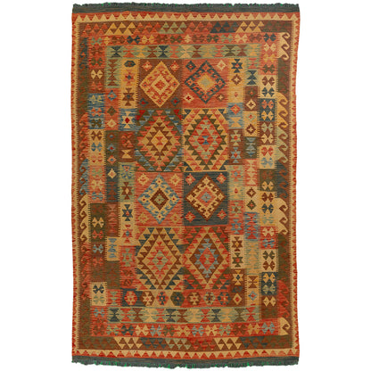 שטיח קילים אפגני צבעוני 294*189 KILIM