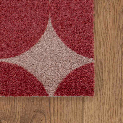 שטיח מטבח שייפס 04 אדום ראנר SHAPES