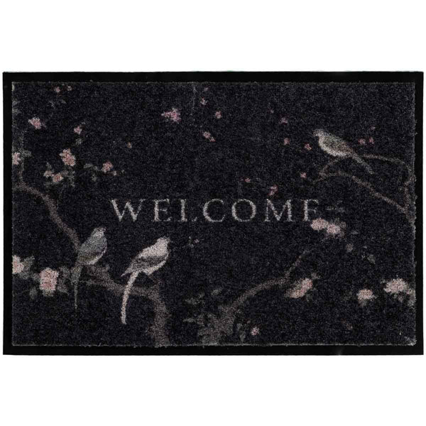 שטיח כניסה בירדס שחור BIRDS