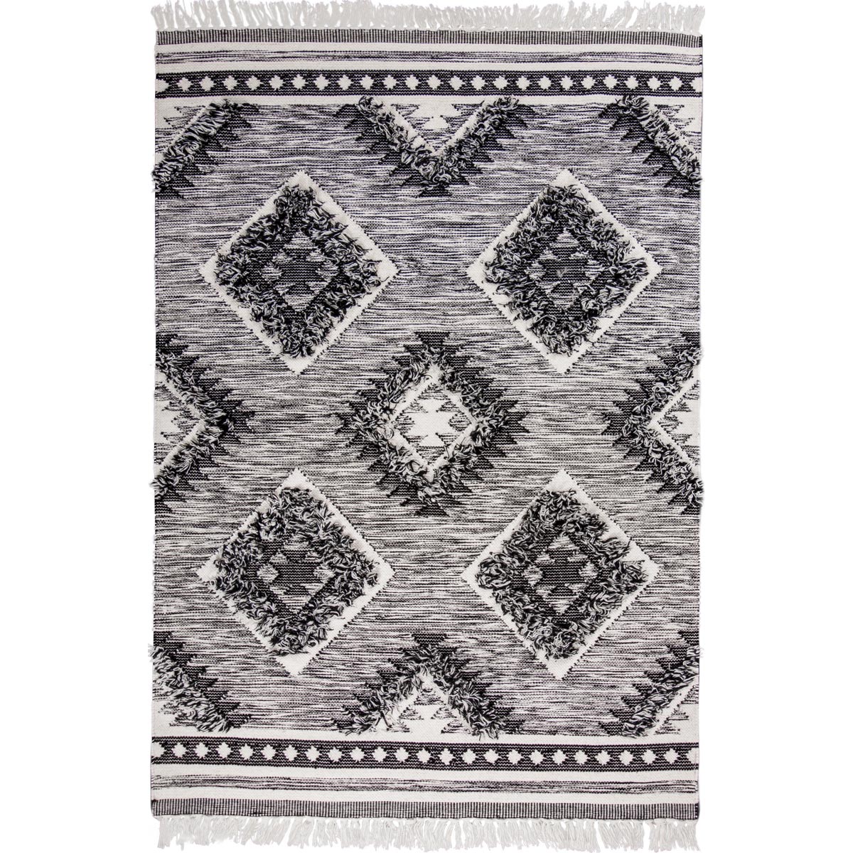 שטיח קילים סקנדינבי 04 אפור KILIM