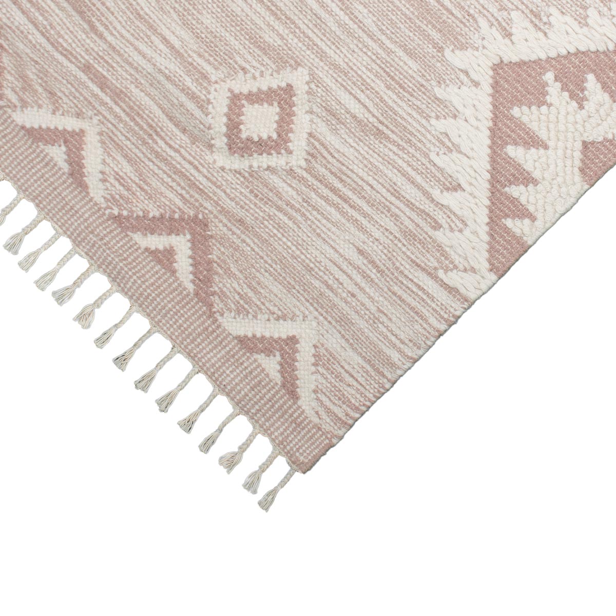 שטיח קילים סקנדינבי 06 ורוד KILIM