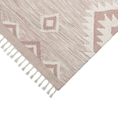 שטיח קילים סקנדינבי 06 ורוד KILIM
