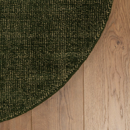 שטיח מוניקה 04 ירוק עגול MONICA