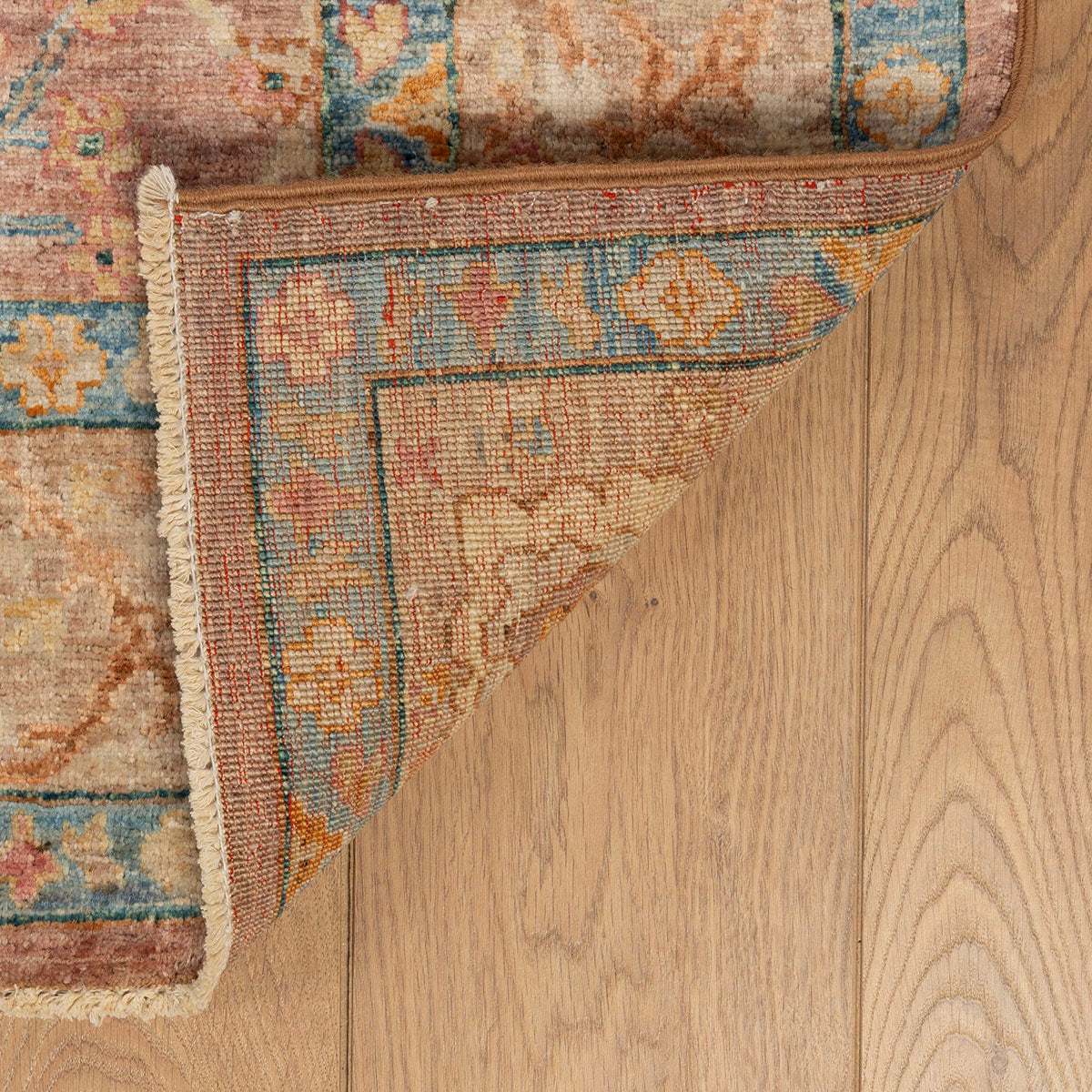 שטיח אושק antique wash חום/צבעוני 232*174 USHAK