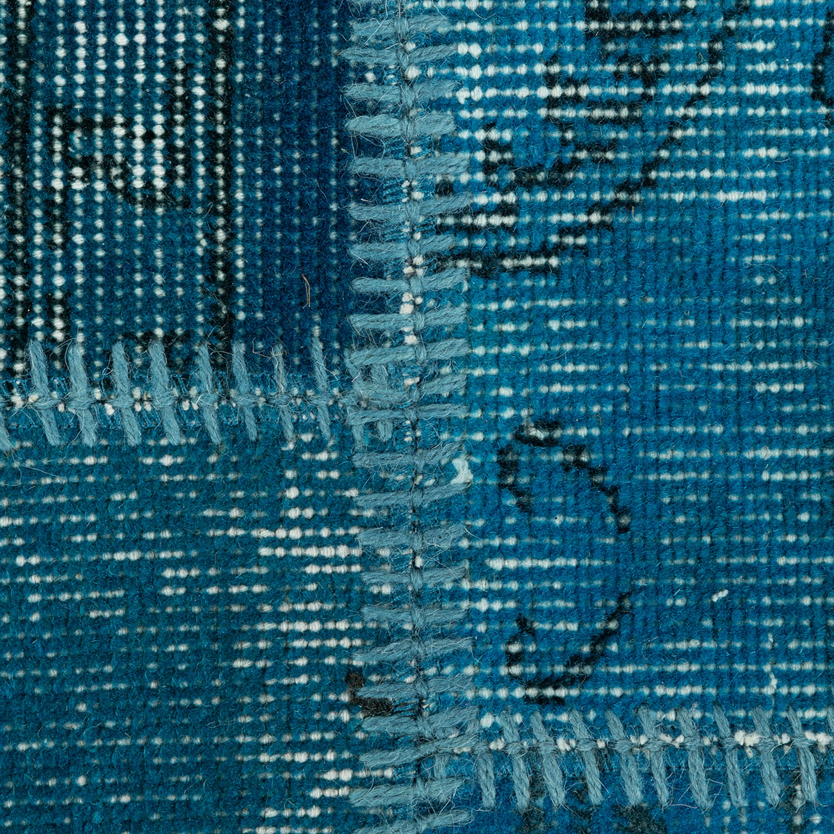 שטיח טלאים כחול 240*170 PATCH