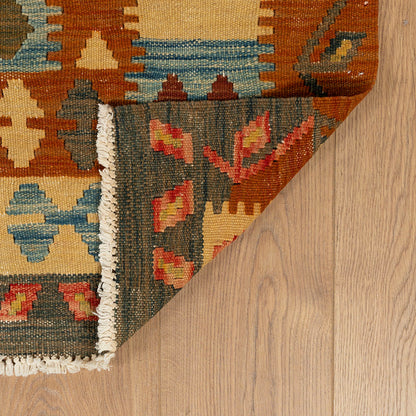 שטיח קילים אפגני צבעוני 283*202 KILIM