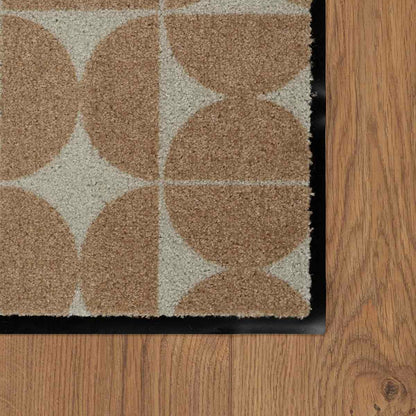 שטיח כניסה שייפס 01 קרם SHAPES