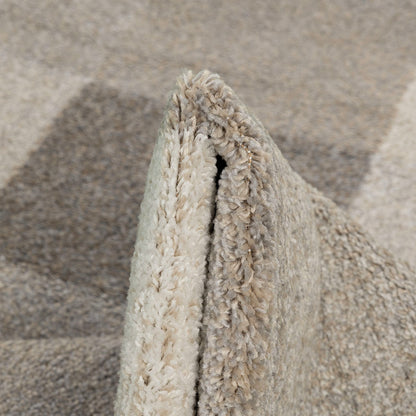 שטיח דמקה קרם/בז' DAMKA