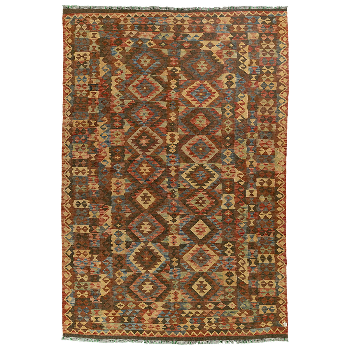 שטיח קילים אפגני צבעוני 297*205 KILIM