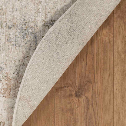 שטיח רוסטיק קרם עגול RUSTIC