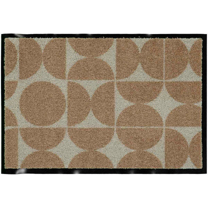 שטיח כניסה שייפס 01 קרם SHAPES