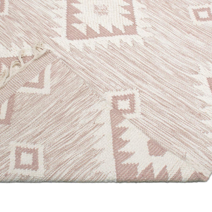 שטיח קילים סקנדינבי 06 ורוד KILIM