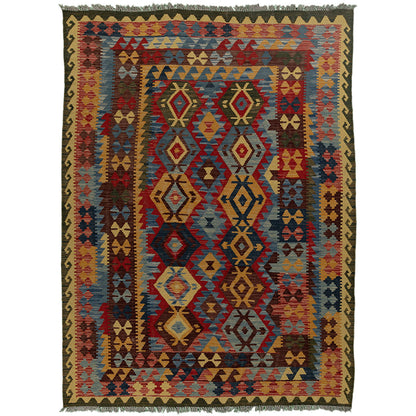 שטיח קילים אפגני צבעוני 237*174 KILIM
