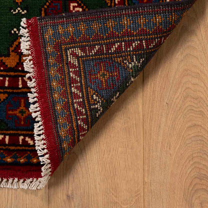 שטיח קאבול ירוק ראנר 310*77 KABUL