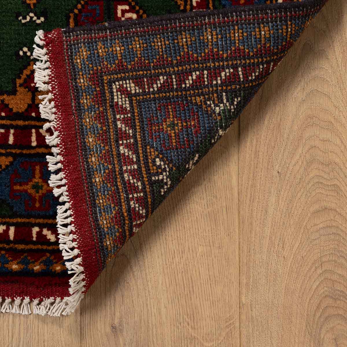 שטיח קאבול ירוק ראנר 310*77 KABUL
