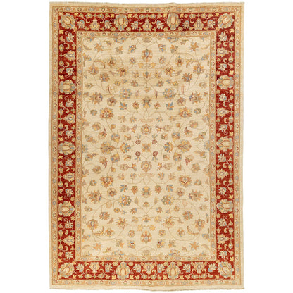 שטיח זיגלר בז'/אדום 268*184 ZIGLER