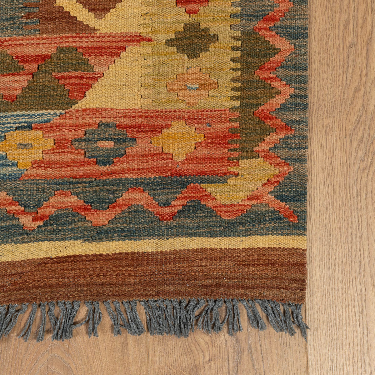 שטיח קילים אפגני צבעוני 297*194 KILIM