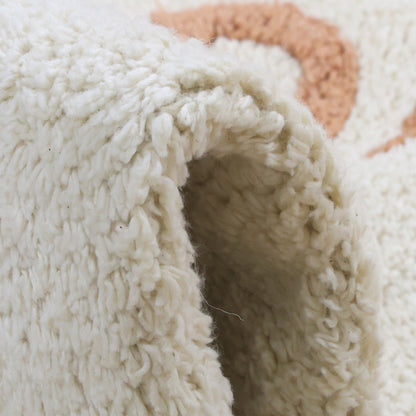 שטיח איי.בי.סי קרם עגול ABC