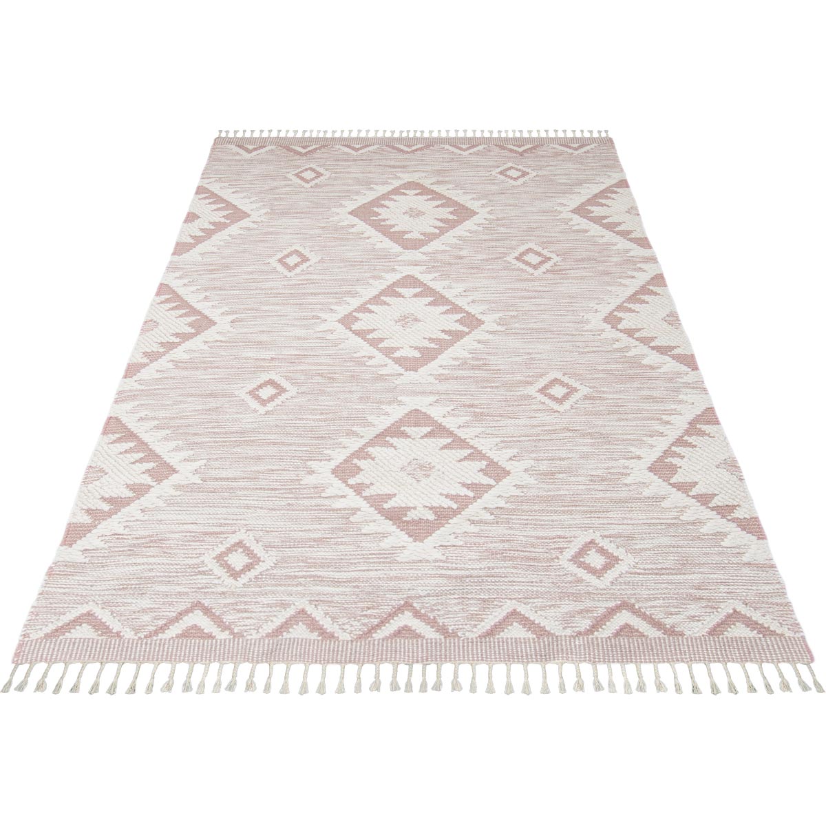 שטיח קילים סקנדינבי 06 ורוד KILIM