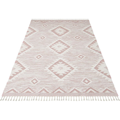 שטיח קילים סקנדינבי 06 ורוד KILIM