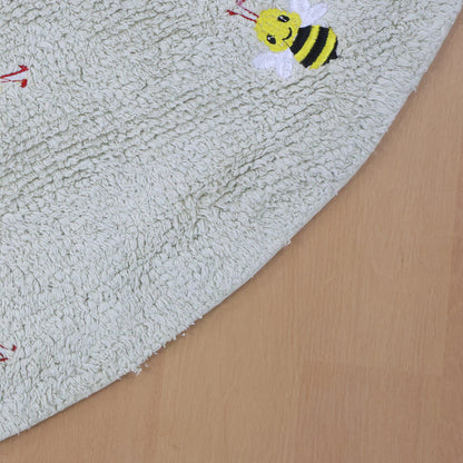 שטיח מאיה בז' עגול MAYA