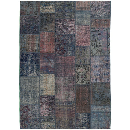 שטיח טלאים כחול/סגול 240*171 PATCH