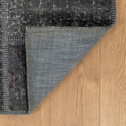 שטיח טלאים שחור 242*170 PATCH