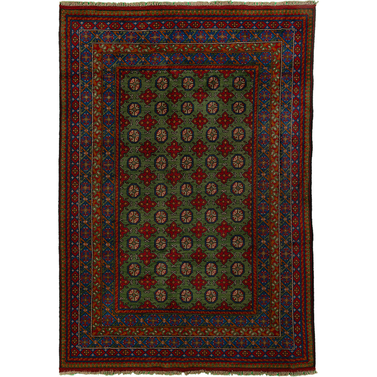 שטיח קאבול ירוק 241*168 KABUL