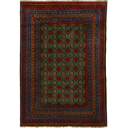 שטיח קאבול ירוק 241*168 KABUL