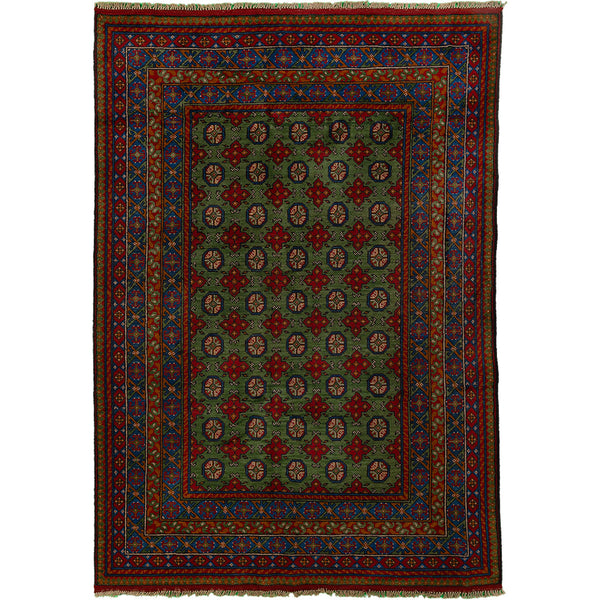 שטיח קאבול ירוק 241*168 KABUL